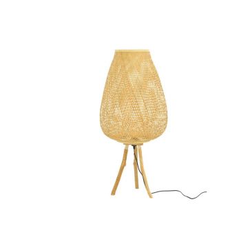 Lampa de podea Vazel bambus, Natural, D46x94 cm - Natur