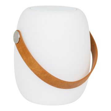 Lampă LED Cardiff, Alb, 18x21x18 cm - Alb