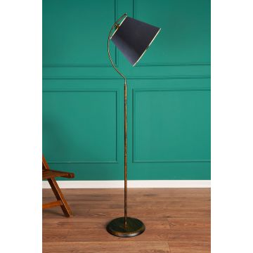 Lampadar Conic - Negru