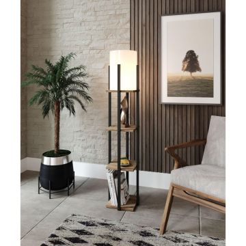 Lampadar FullHouse, 21x21x135 cm - Natur