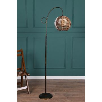 Lampadar Spheral, Antic - Auriu