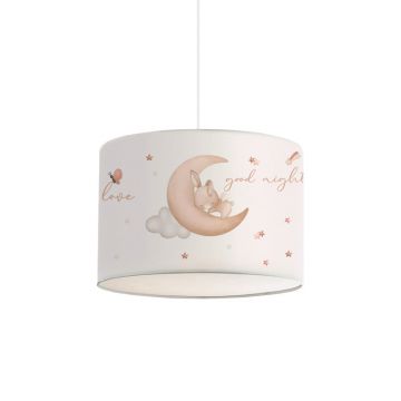 Lustra de tavan pentru copii Gary, Multicolor-alb, D24x21 cm - Multicolor