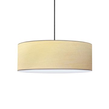 Lustra de tavan Rufio, bej-maronie, D50x20 cm - Bej