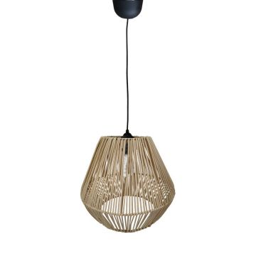 Lustra din rachita Lilabel, Natural, D25x84 cm - Natur