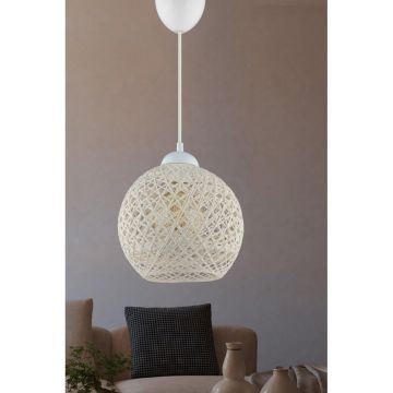 Lustra DL345 Chandelier, 22x22x54 cm - Alb