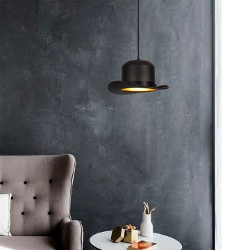 Lustra Gentleman, Negru, 30x30x114 cm - Negru