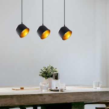 Lustra Glassa-3, Negru - Negru