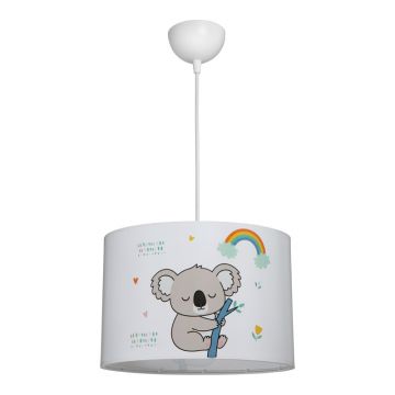 Lustra Koala, PVC, Multicolor, D30x20 cm - Multicolor
