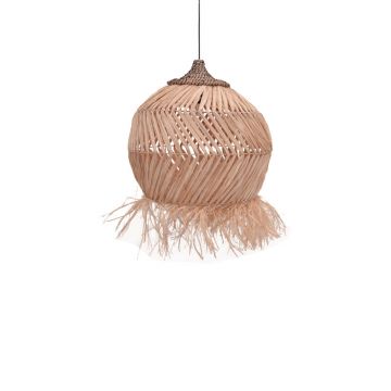 Lustra Koronse fibre eco, Natural, 55x55x68 cm - Natur