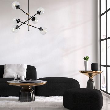 Lustra Luminart, Negru - Negru