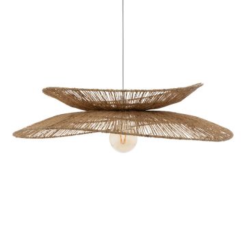Lustra Nestor, Natural, 69x69x9 cm - Natur