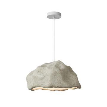 Plafoniera Gkery, PS, Gri, 52x30 cm - Gri