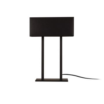 Veioza Amora, Alb - Negru, 35x15x52 cm - Negru