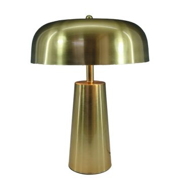 Veioza Luminary metal, auriu, 30x30x40 cm - Auriu