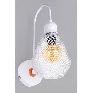 Aplica de perete HM016, Negru - Alb