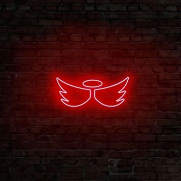 Aplica de Perete Neon Angel - Rosu