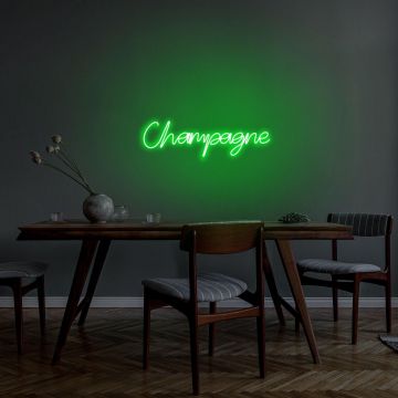 Aplica de Perete Neon Champagne - Verde