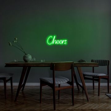 Aplica de Perete Neon Cheers - Verde