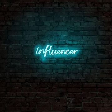 Aplica de Perete Neon Influencer - Albastru