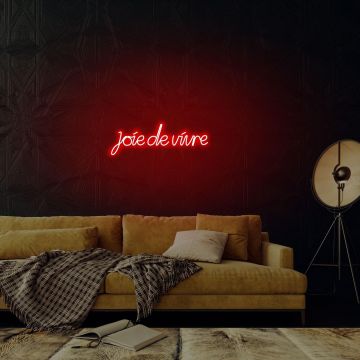 Aplica de Perete Neon Joie de Vivre - Rosu