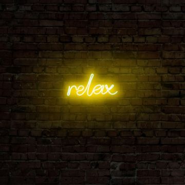 Aplica de Perete Neon Relax - Galben
