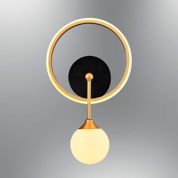 Aplica De Perete Waxshade, Antic - Auriu