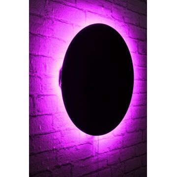 Iluminat decorativ LED Circle, 45 x 45 cm - Roz