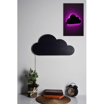 Iluminat decorativ LED Cloud, 50 x 25 cm - Roz