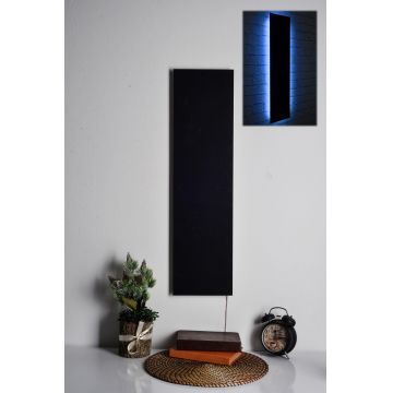 Iluminat decorativ LED Rectangle, 75 x 20 cm - Albastru