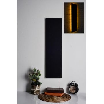 Iluminat decorativ LED Rectangle, 75 x 20 cm - Galben