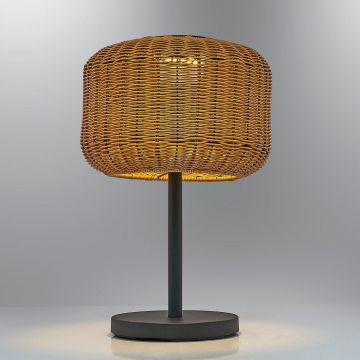 Lampă de masă 4457-S01, Negru - Negru