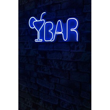 Lampa Neon Bar - Albastru
