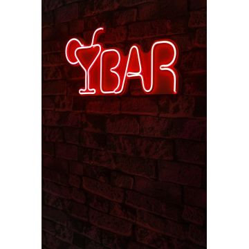 Lampa Neon Bar - Roșu