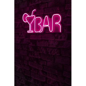 Lampa Neon Bar - Roz