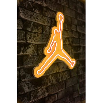 Lampa Neon Basketball, Albastru - Galben