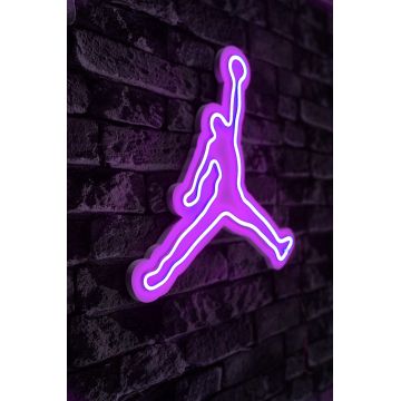 Lampa Neon Basketball, Albastru - Roz