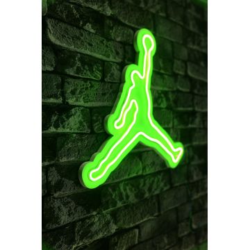 Lampa Neon Basketball, Albastru - Verde