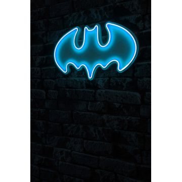 Lampa Neon Batman Bat Light, Albastru - Albastru