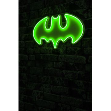 Lampa Neon Batman Bat Light, Albastru - Verde