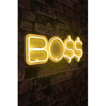Lampa Neon Boss - Galben