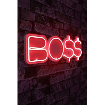 Lampa Neon Boss - Roșu
