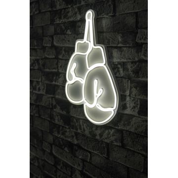 Lampa Neon Boxer - Alb