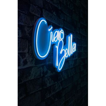 Lampa Neon Ciao Bella - Albastru