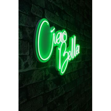 Lampa Neon Ciao Bella - Verde
