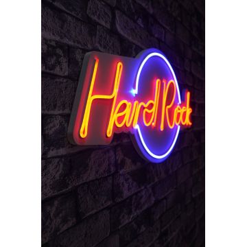 Lampa Neon Hard Rock, Albastru - Albastru