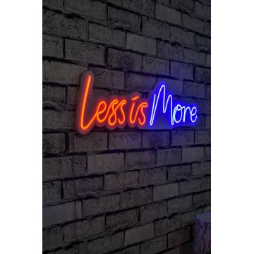 Lampa Neon Less Is More, Roșu - Roșu