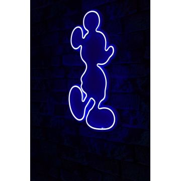 Lampa Neon Mickey Mouse - Albastru