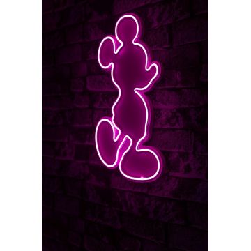 Lampa Neon Mickey Mouse - Roz