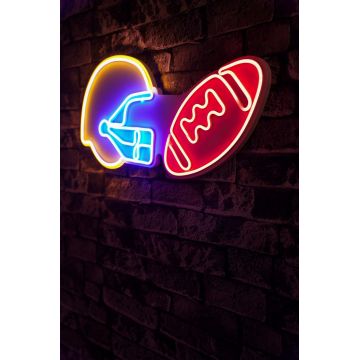 Lampa Neon Nfl Football Blue - arsiv8