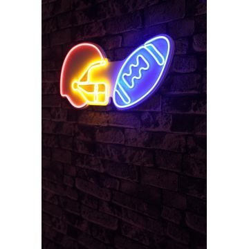 Lampa Neon Nfl Football Blue - arsiv9